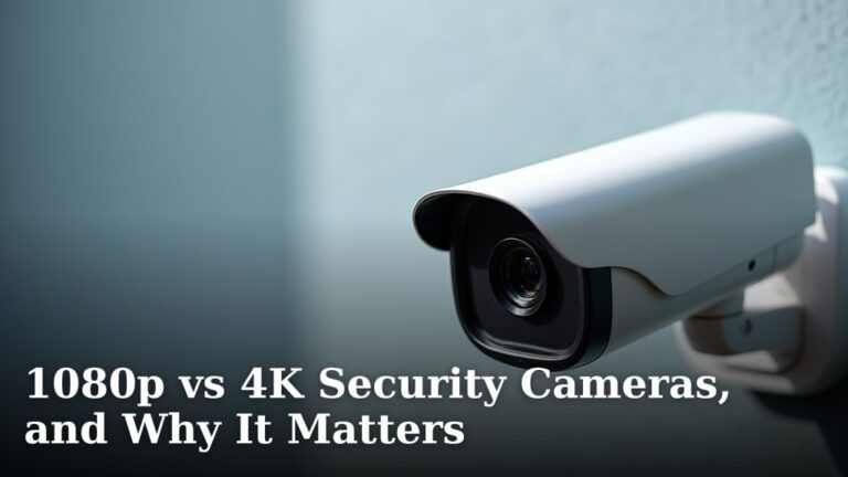1080p vs 4K Security Cameras, and Why It Matters