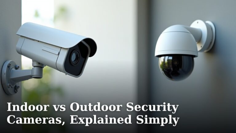 Indoor vs Outdoor Security Cameras, Explained Simply