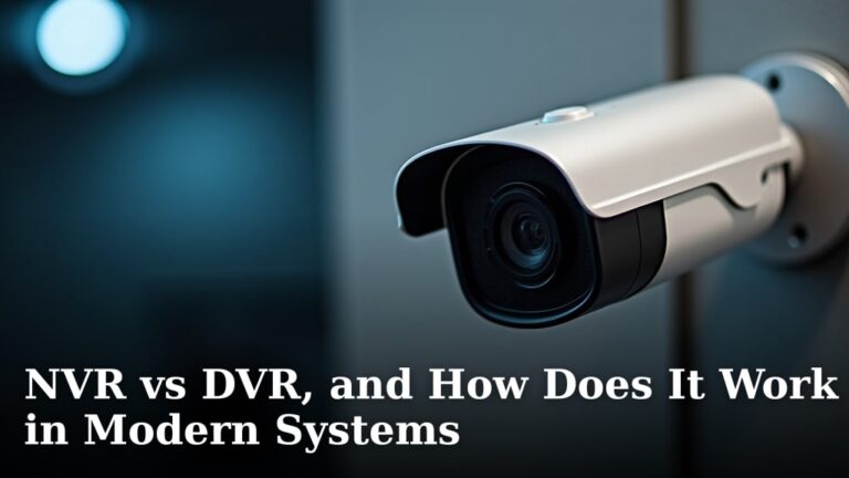 NVR vs DVR, and How Does It Work in Modern Systems