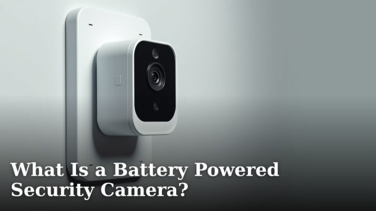 What Is a Battery Powered Security Camera?