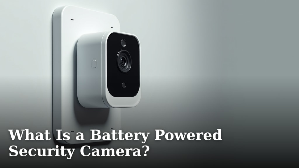 What Is a Battery Powered Security Camera?
