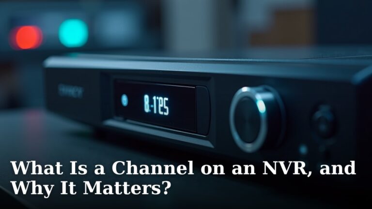 What Is a Channel on an NVR, and Why It Matters?