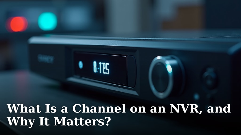What Is a Channel on an NVR, and Why It Matters?