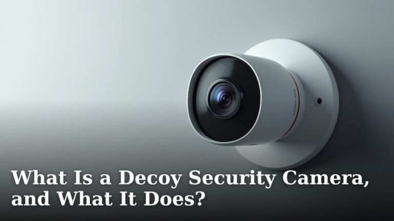 What Is a Decoy Security Camera, and What It Does?