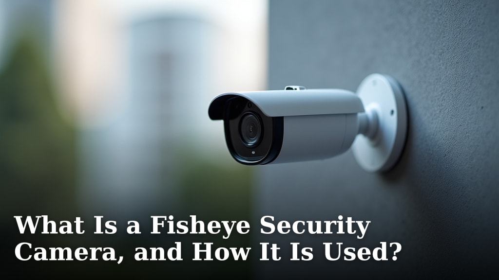 What Is a Fisheye Security Camera, and How It Is Used?