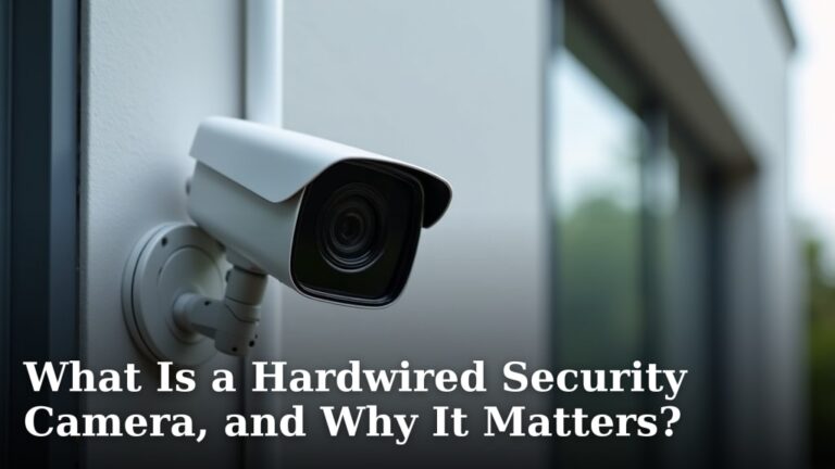 What Is a Hardwired Security Camera, and Why It Matters?