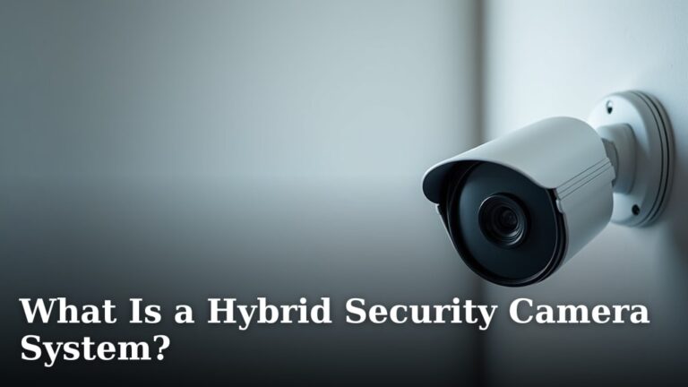 What Is a Hybrid Security Camera System?