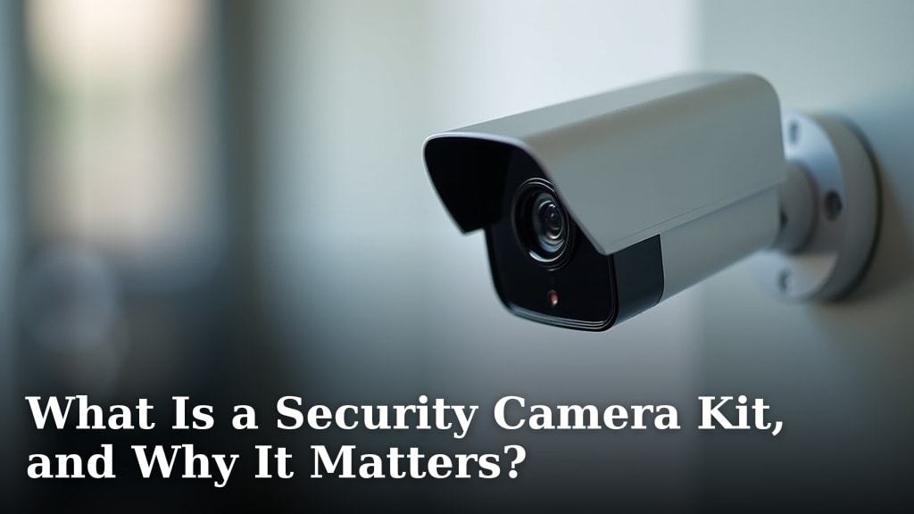 What Is a Security Camera Kit, and Why It Matters?