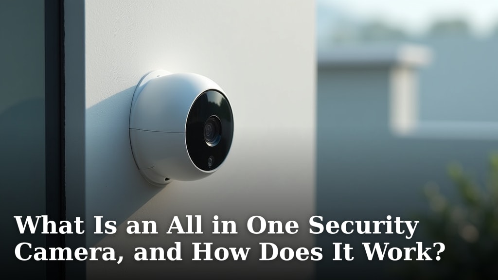 What Is an All in One Security Camera, and How Does It Work?