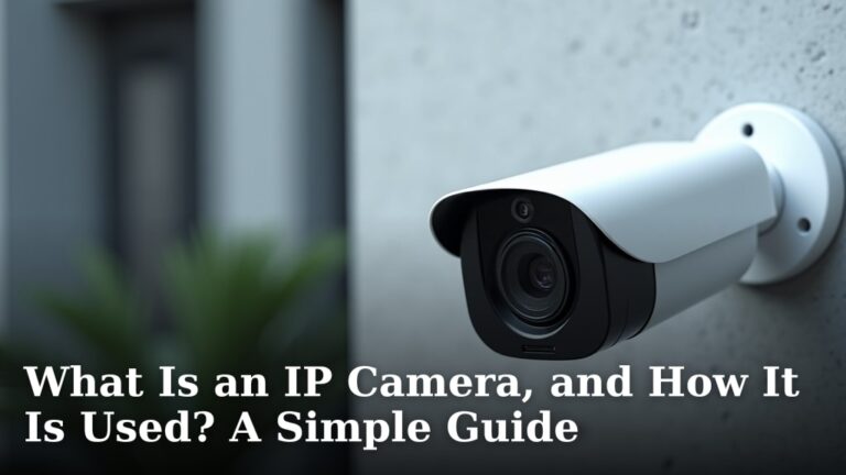 What Is an IP Camera, and How It Is Used? A Simple Guide