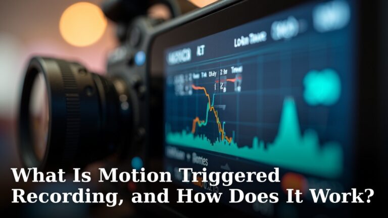 What Is Motion Triggered Recording, and How Does It Work?